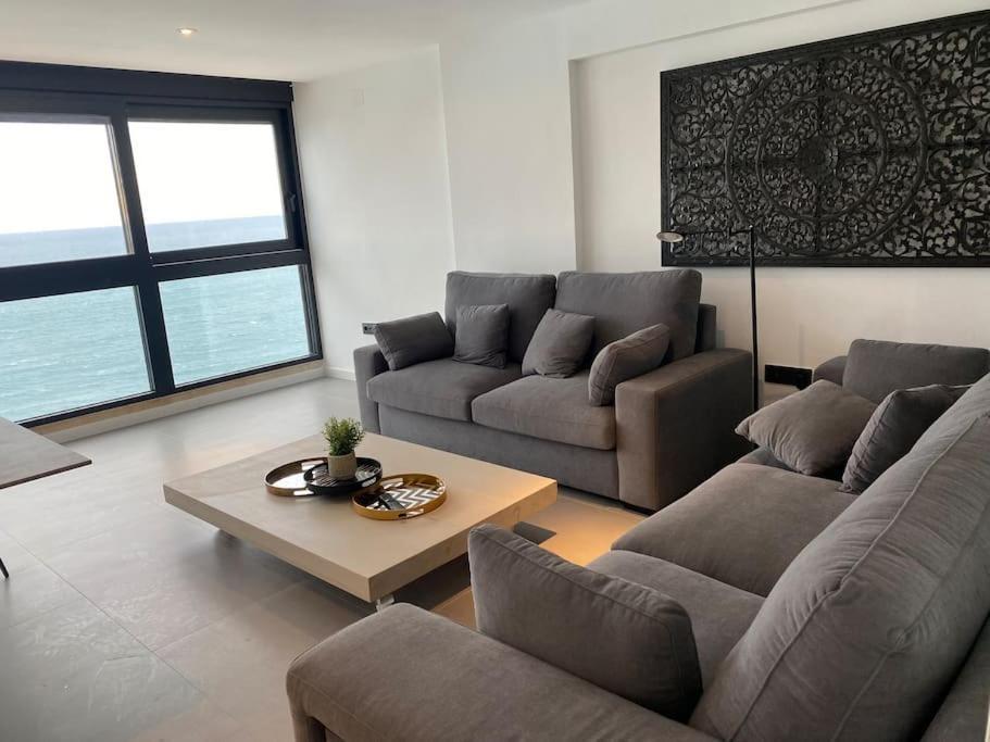 Estupendo Apartamento En Planta 22. 1ª Linea. Διαμέρισμα Μπένιντορμ Εξωτερικό φωτογραφία